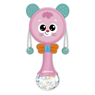 Развивающая игрушка Зверята-барабанчики Мышонок Азбукварик 3353 01